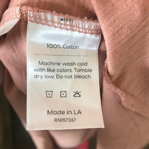 avery midi dress in terra-cotta - Picture 5 of 5